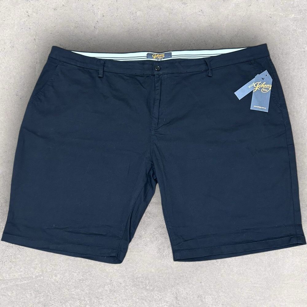 NEW Johnny‎ Biggs Black Chino Shorts Size 52